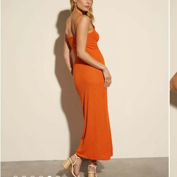 bailey rose Dresses & Skirts - NWT!!! Bailey Rose cutout/textured, long slip dress